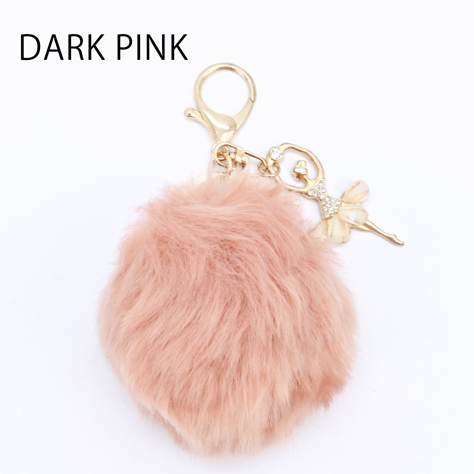 バレリーナファーチャーム 全7色 | バッグチャーム | jollies Online Store