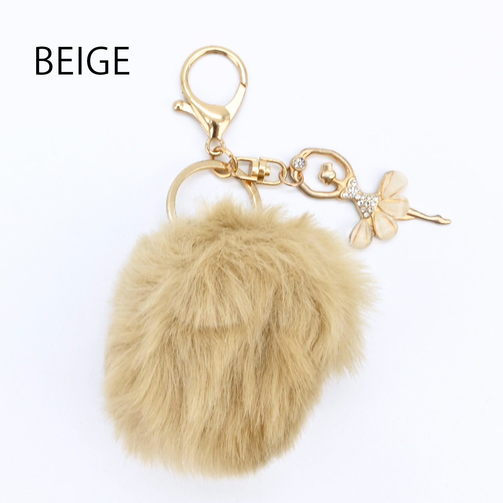 バレリーナファーチャーム 全7色 | バッグチャーム | jollies Online Store