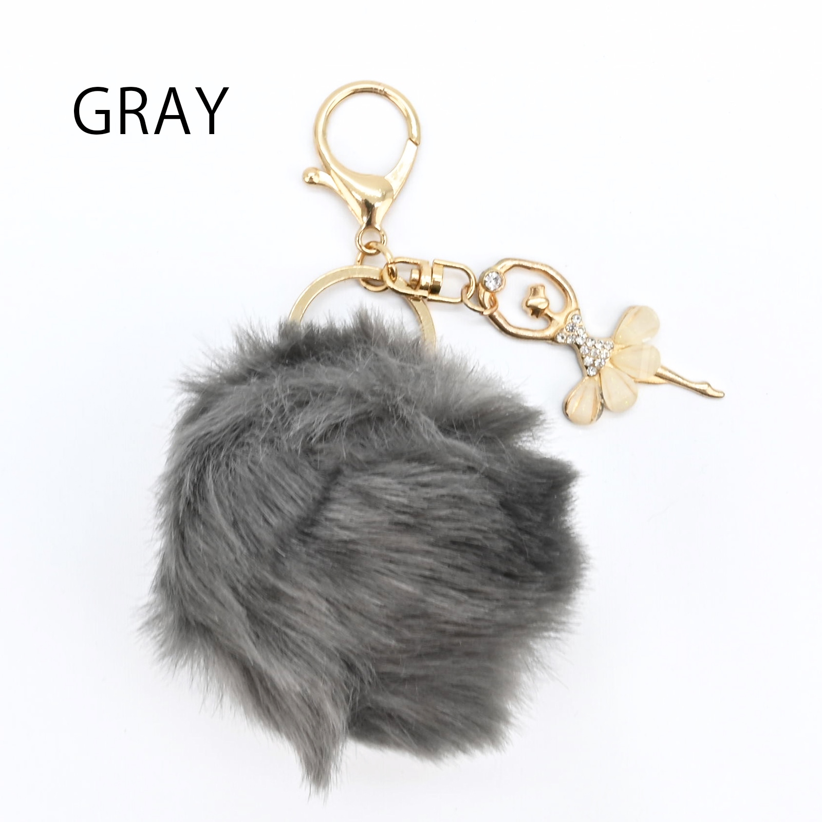 バレリーナファーチャーム 全7色 | バッグチャーム | jollies Online Store
