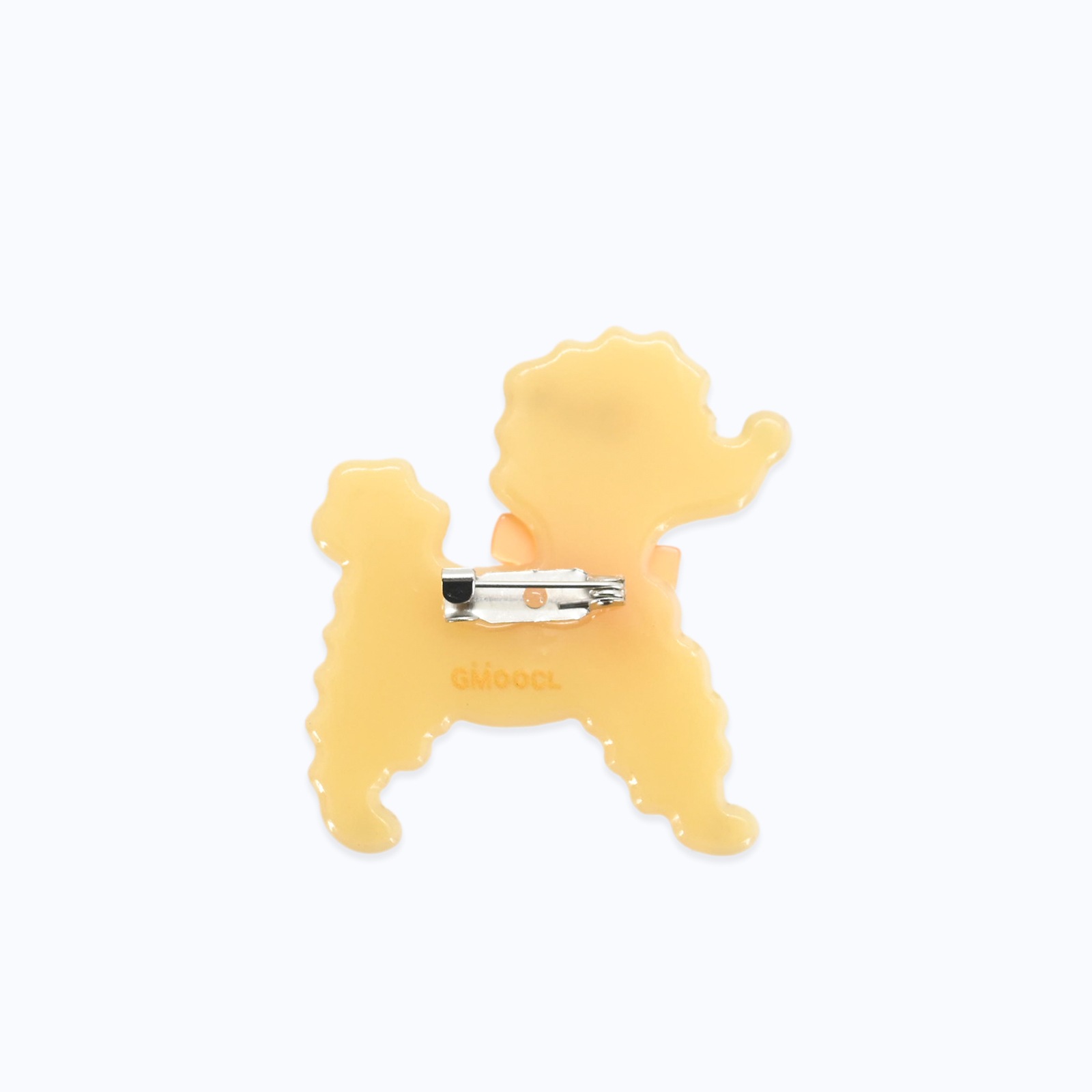 ミニトイプードルブローチ - YELLOW