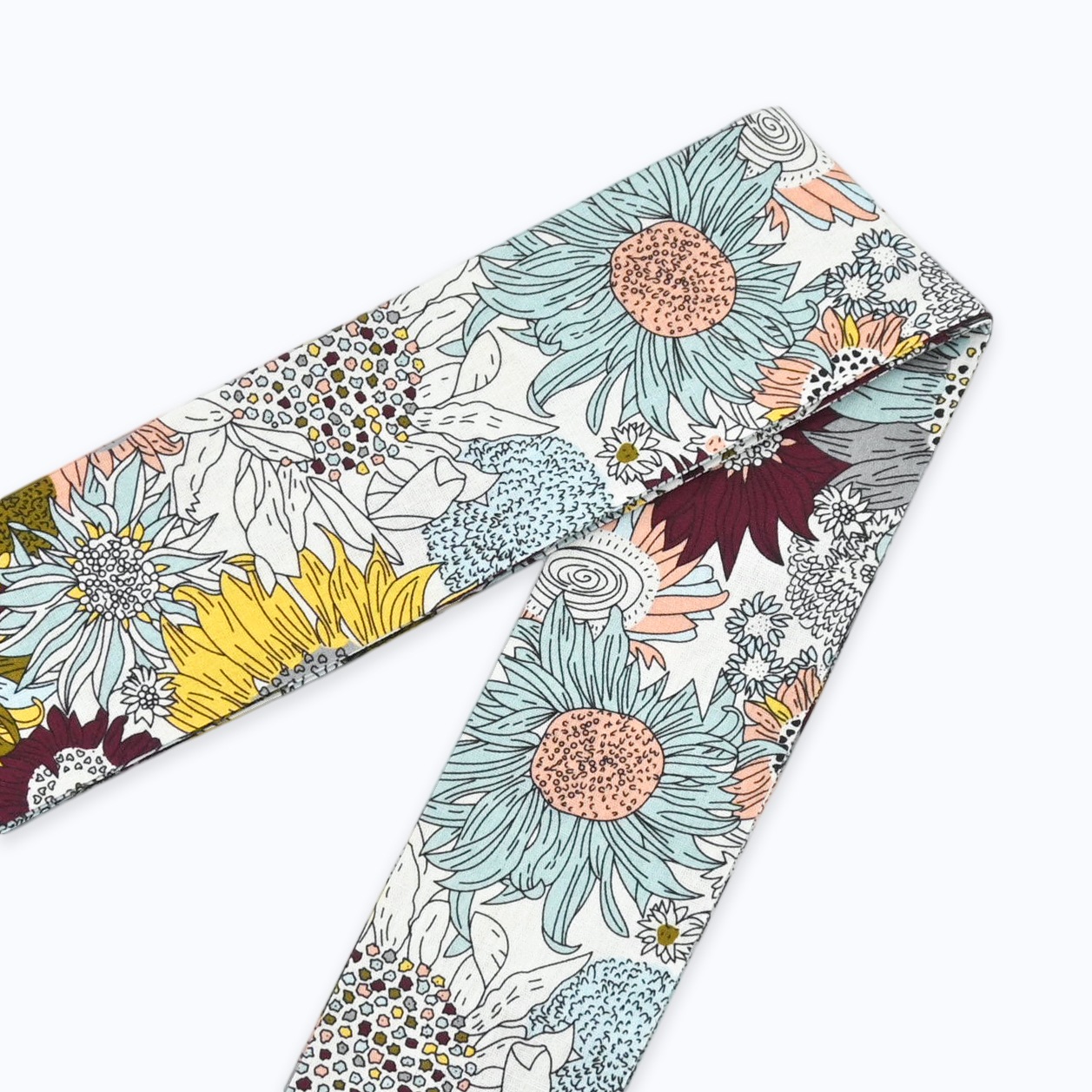 BAGSCARF SUNFLOWER - SOFT BLUE