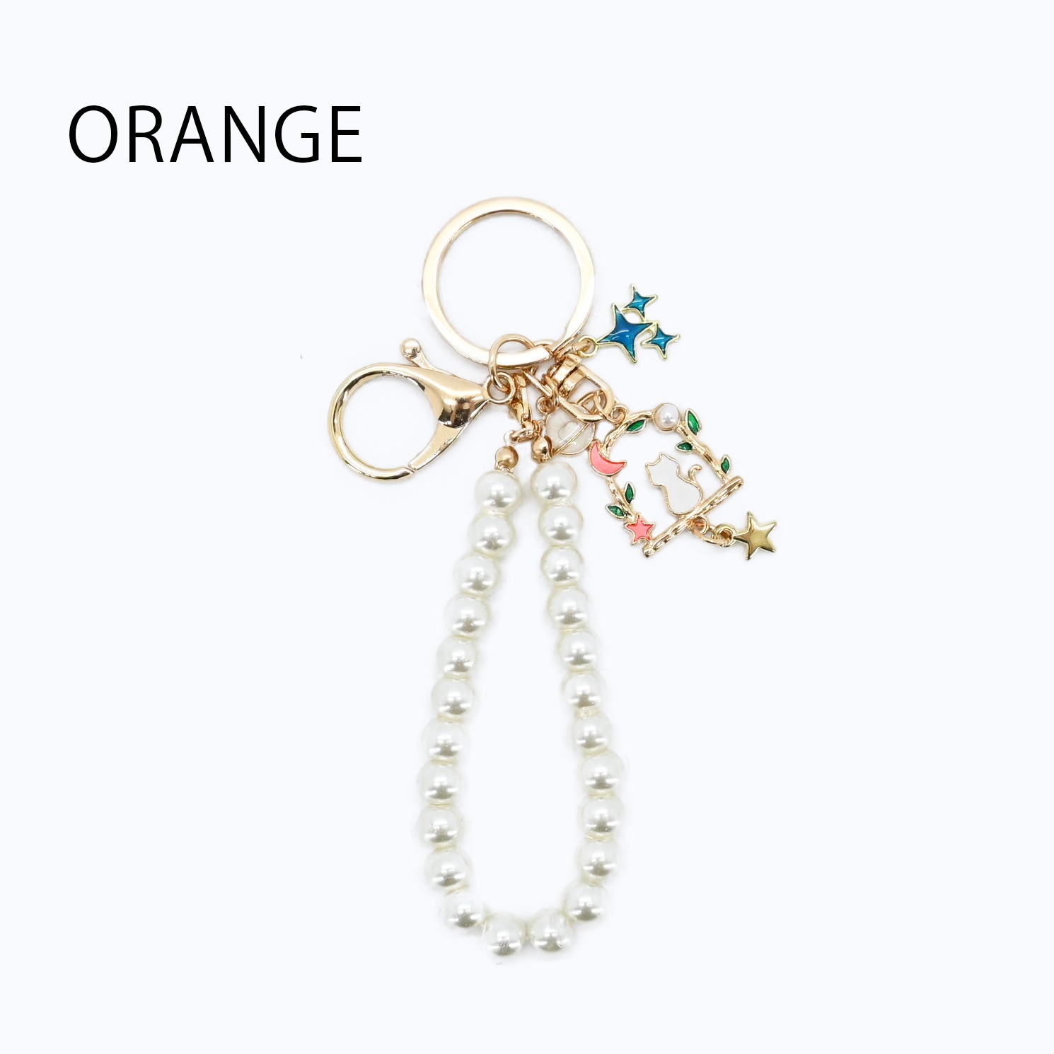 キャットパールチャーム | バッグチャーム | jollies Online Store