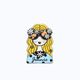 ミニガールブローチ - BLUE