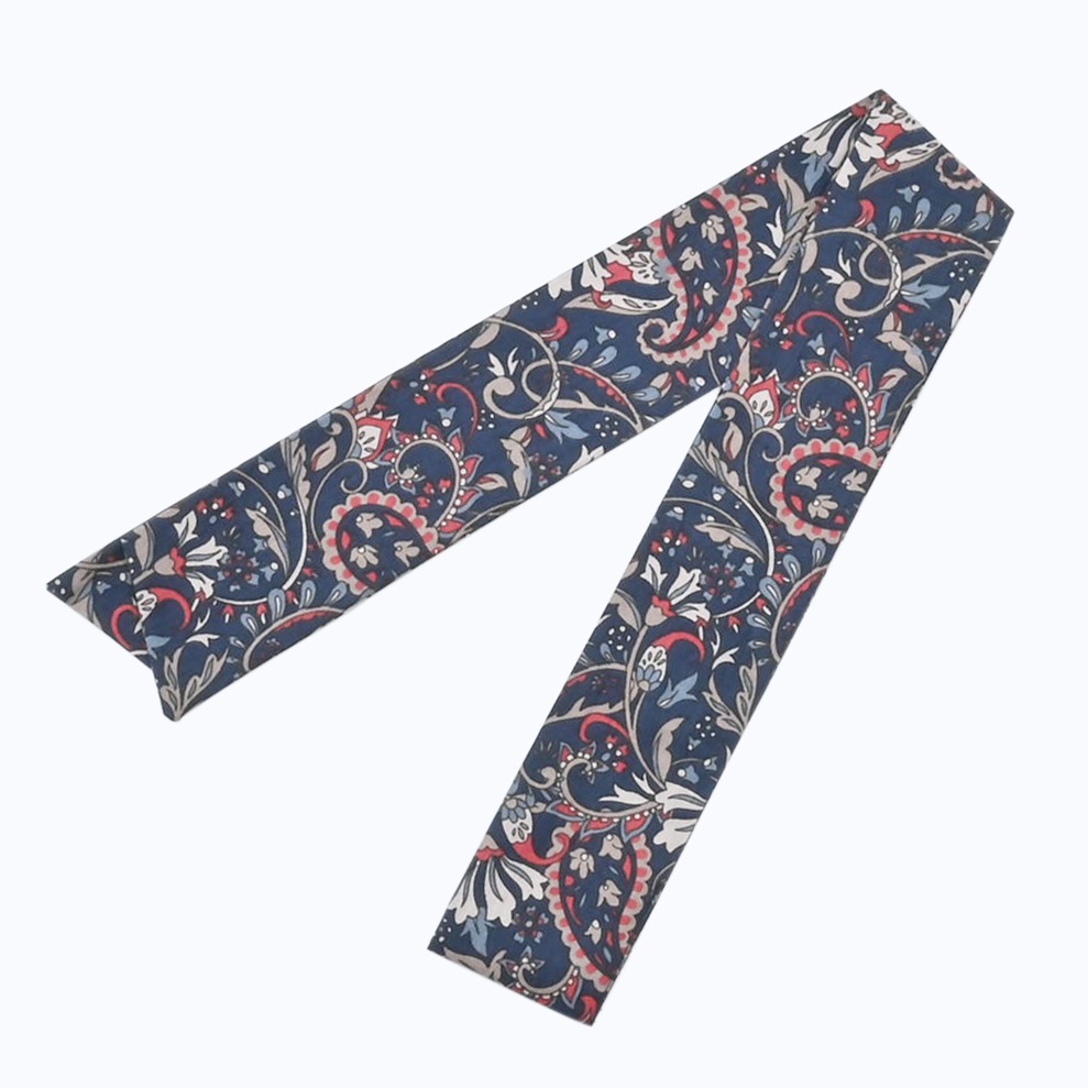 BAGSCARF PAISLEY NAVY