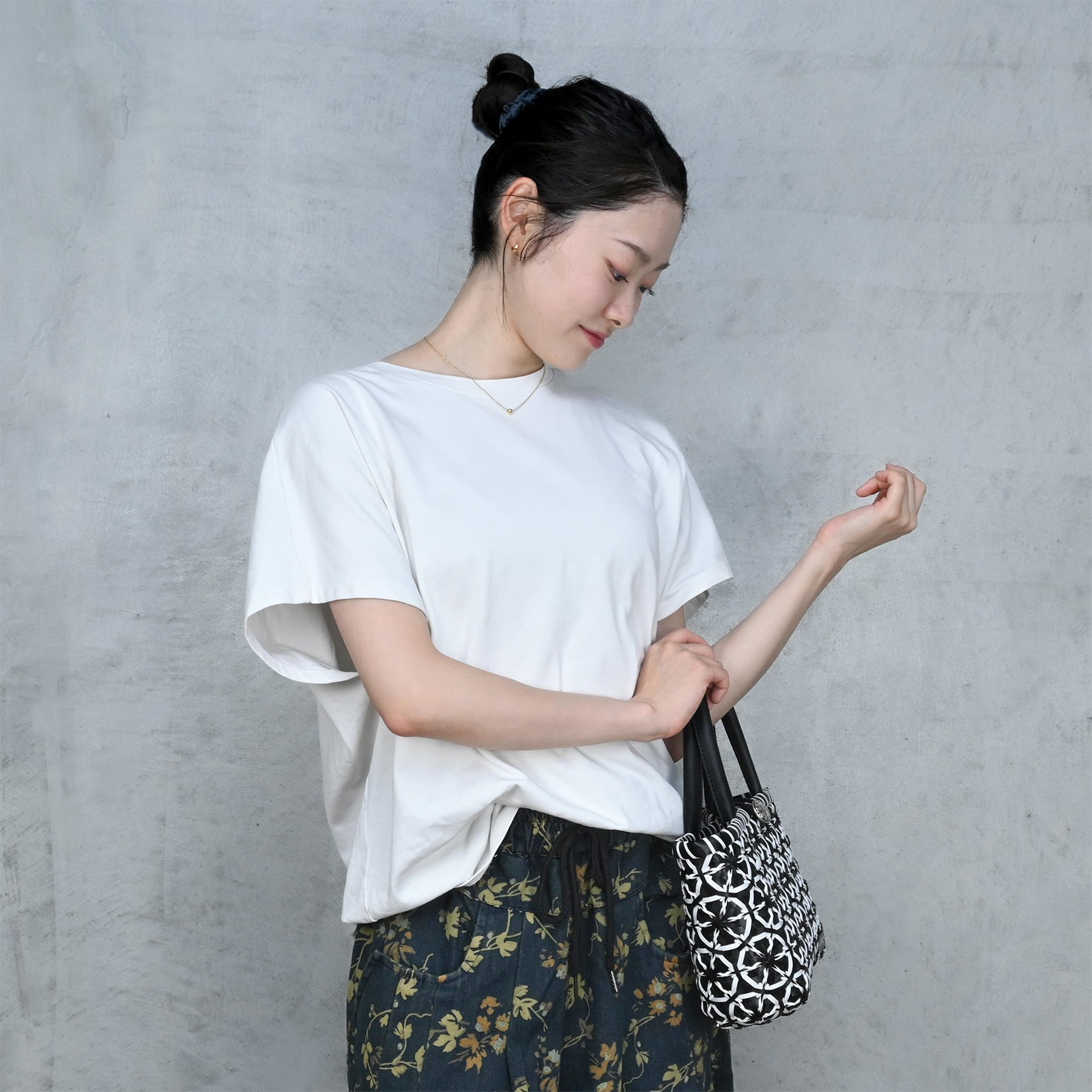 NOVEL FLORE SF - BK×WH