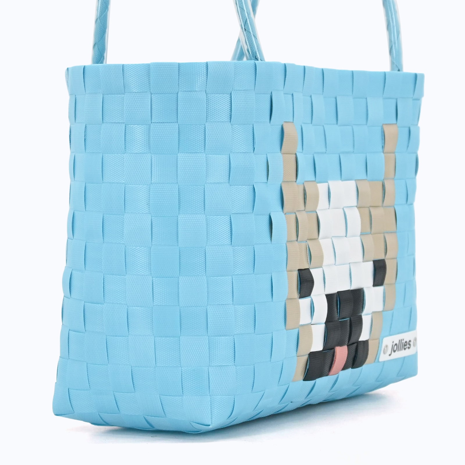 フレンチブルドッグ S - LIGHT BLUE | プラバッグ,柄から探す,ドット絵