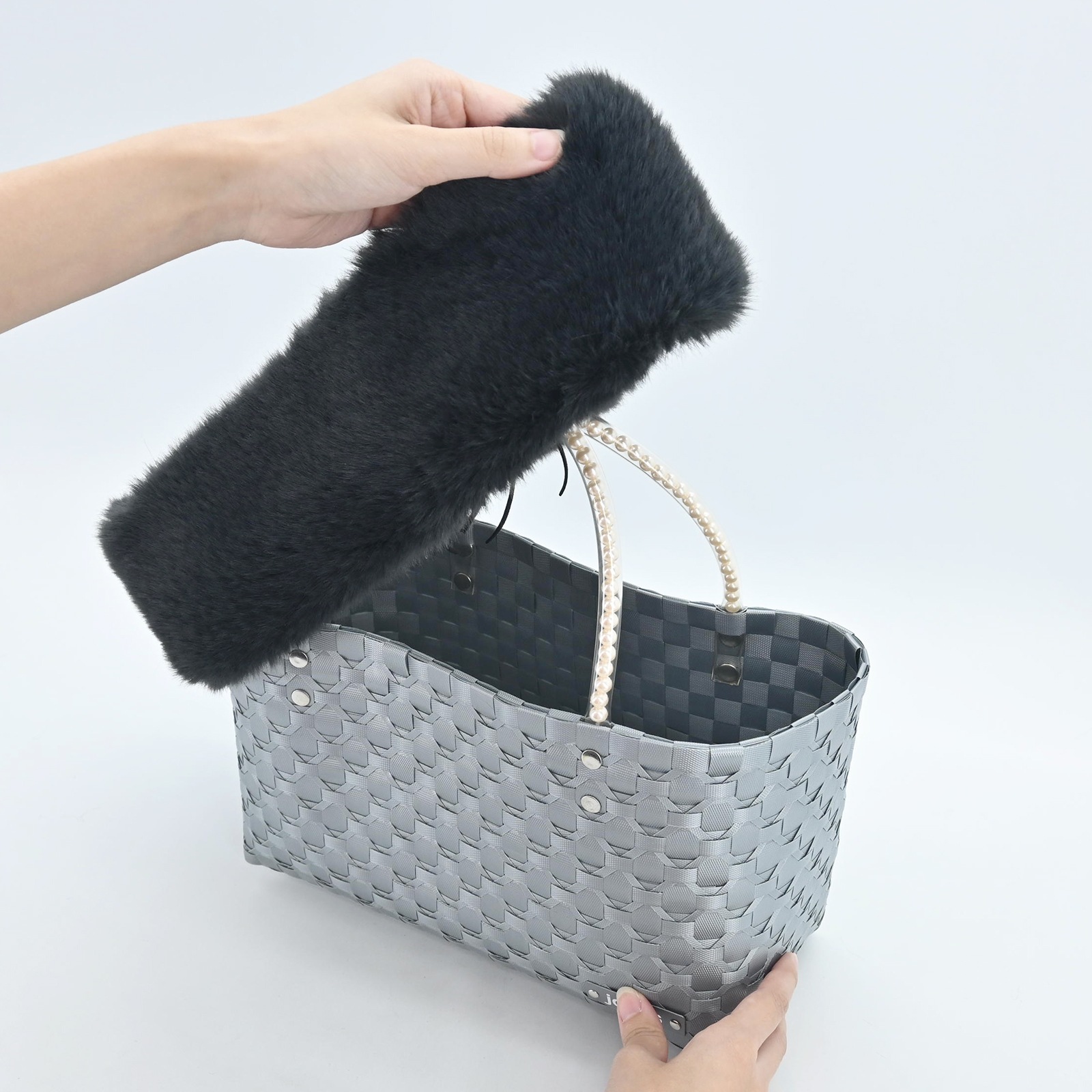 RENA FUR MW - SILVER<br>【ファー着脱可】
