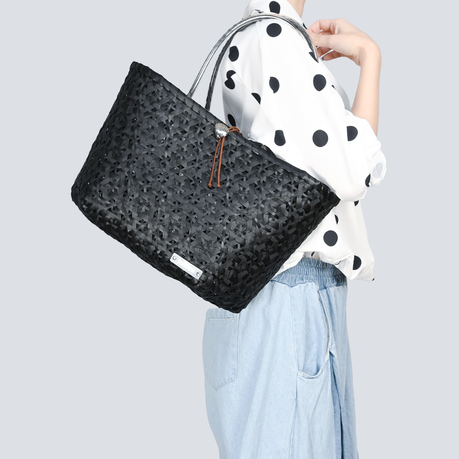 SHELL L - BLACK