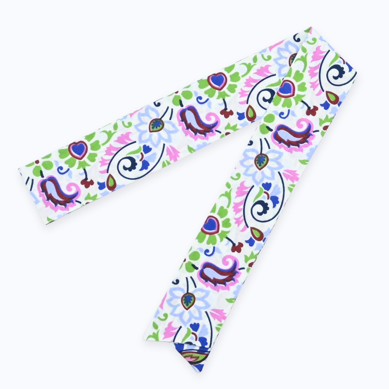 BAGSCARF MINI FLOWER WHITE