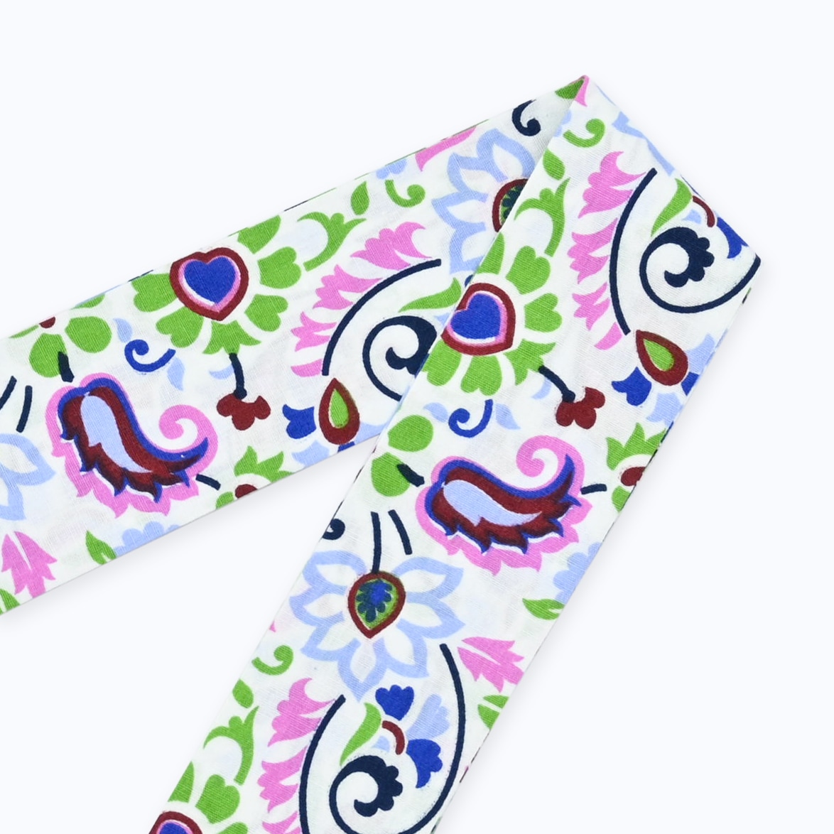 BAGSCARF MINI FLOWER WHITE