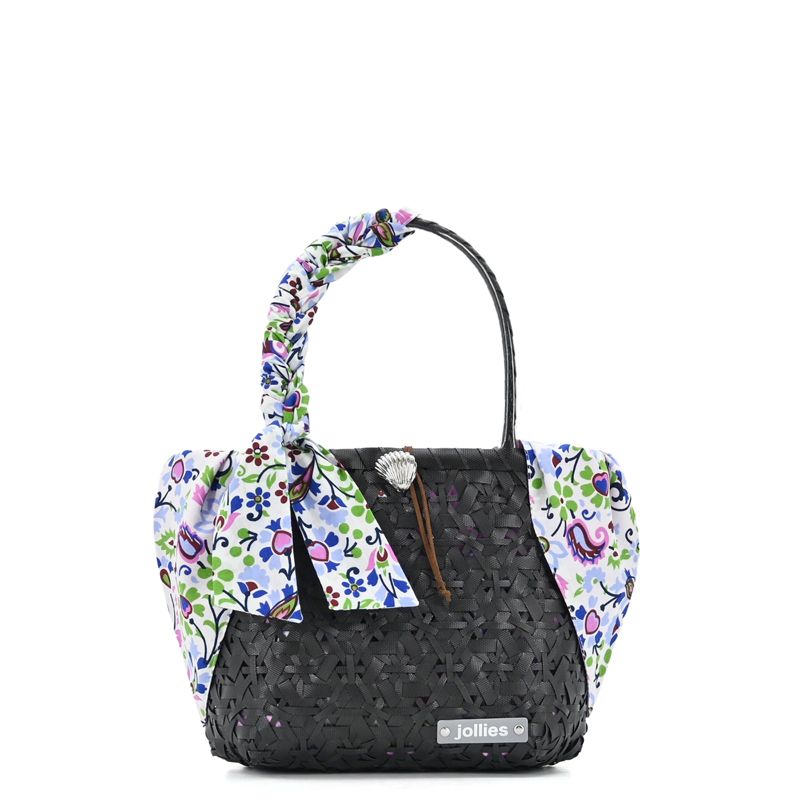 BAGSCARF MINI FLOWER WHITE