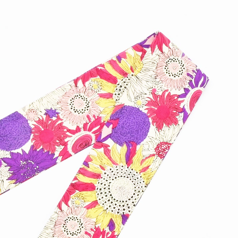 BAG SCARF SUNFLOWER PURPLE