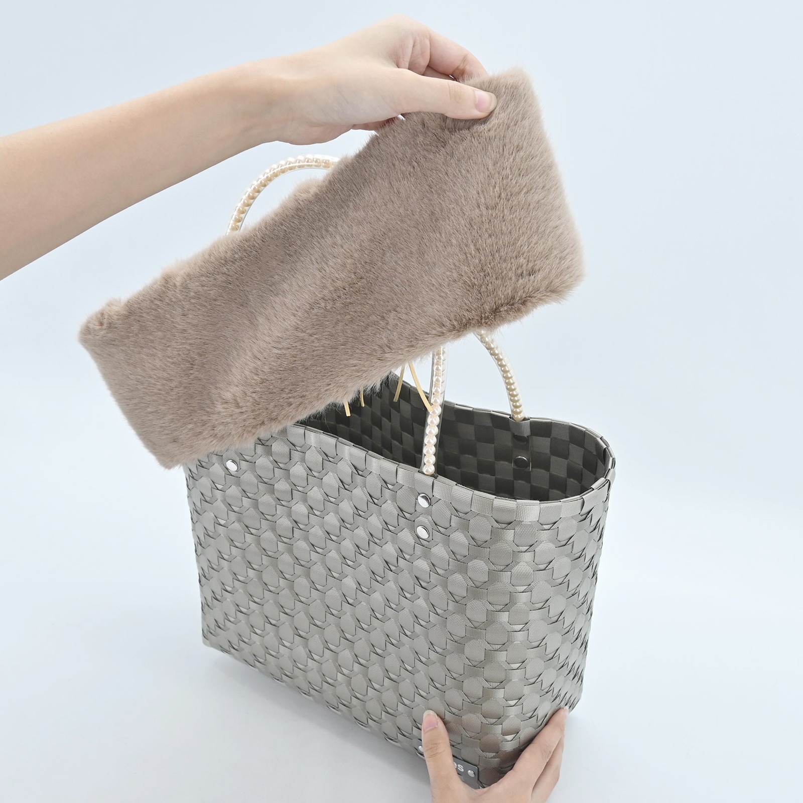 RENA FUR L - GOLD<br>【ファー着脱可】