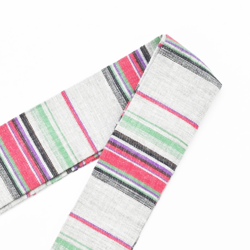 BAG SCARF CHECK GRAY