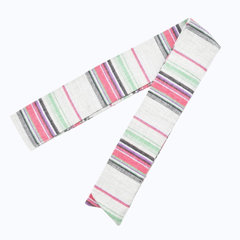 BAG SCARF CHECK GRAY