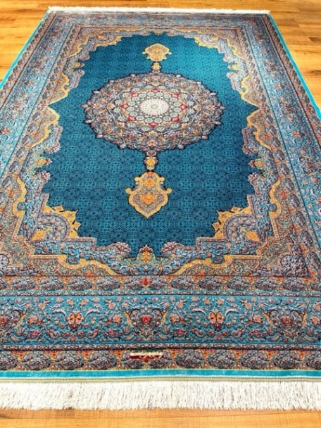 ペルシャモダールシルク絨毯z2 ペルシャモダールシルク絨毯z2