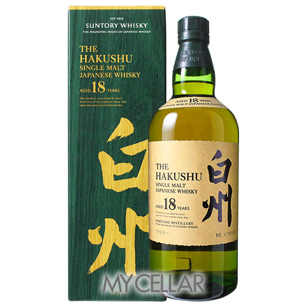 SUNTORY THE HAKUSHU 18年 シングルモルトウイスキー 箱付 サントリー 白州 18年 箱付 │ SUNTORY HAKUSHU AGED 18 YEARS Boxの