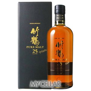�˥å� ���� 25ǯ ��Ȣ�� �� NIKKA TAKETSURU PURE MALT 25 YEARS OLD Box