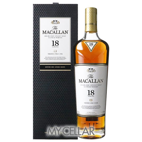 マッカラン 18年 シェリーオークカスク 箱付 │ MACALLAN 18 YEARS OLD