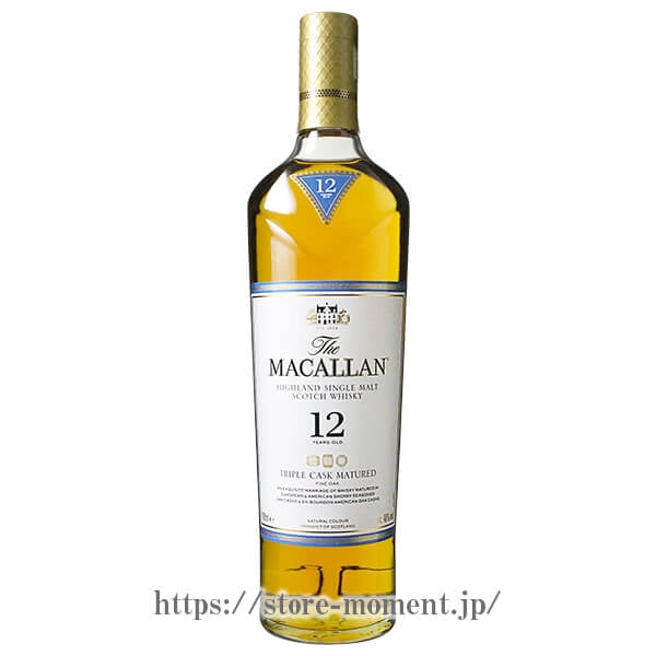 ザ・マッカラン トリプルカスク 12年 700ml 箱付  MACALLAN