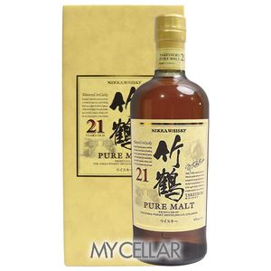 �˥å� ���� 21ǯ Ȣ�� �� NIKKA TAKETSURU PURE MALT 21 YEARS OLD Box