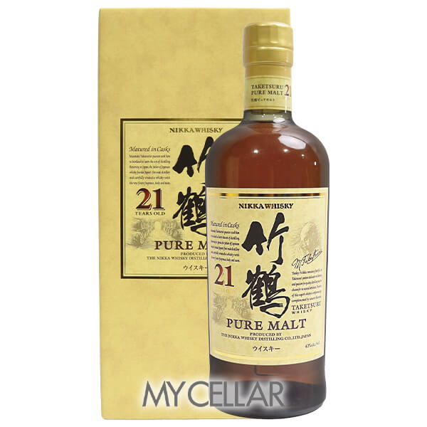 ニッカ 竹鶴 21年 箱付 │ NIKKA TAKETSURU PURE MALT 21 YEARS OLD