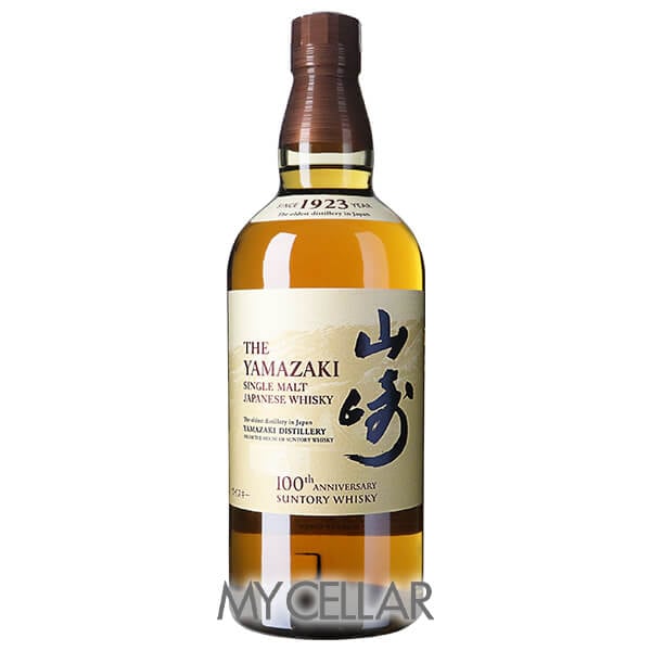 ����ȥ꡼ ���� NV 1923 Ȣ�ʤ� 100��ǯ��ǰ��ί���٥� �� SUNTORY YAMAZAKI NV 1923 100th anniversary SUNTORY WHISKY label
