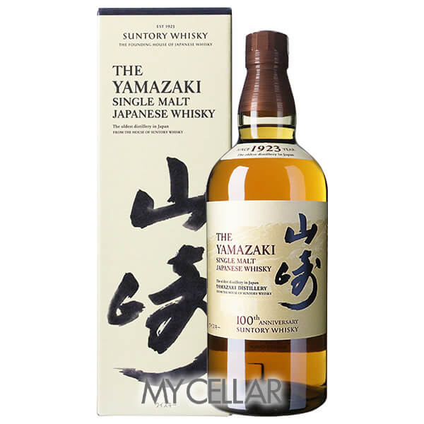 山崎 シングルモルトウイスキー 1923年製 サントリー 山崎 NV 1923 箱付 100周年記念蒸溜所ラベル │ SUNTORY