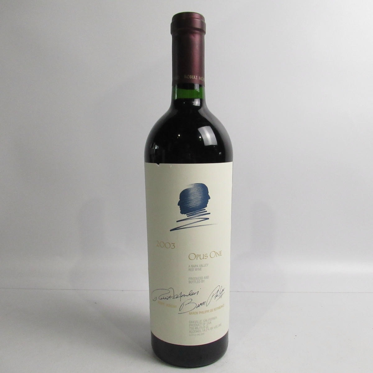 OPUS ONE（オーパスワン）2003 箱なし ※ラベルに傷みありの通販