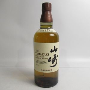 SUNTORY（サントリー）山崎 NV 1923 箱なし ※ラベルにキズありの通販