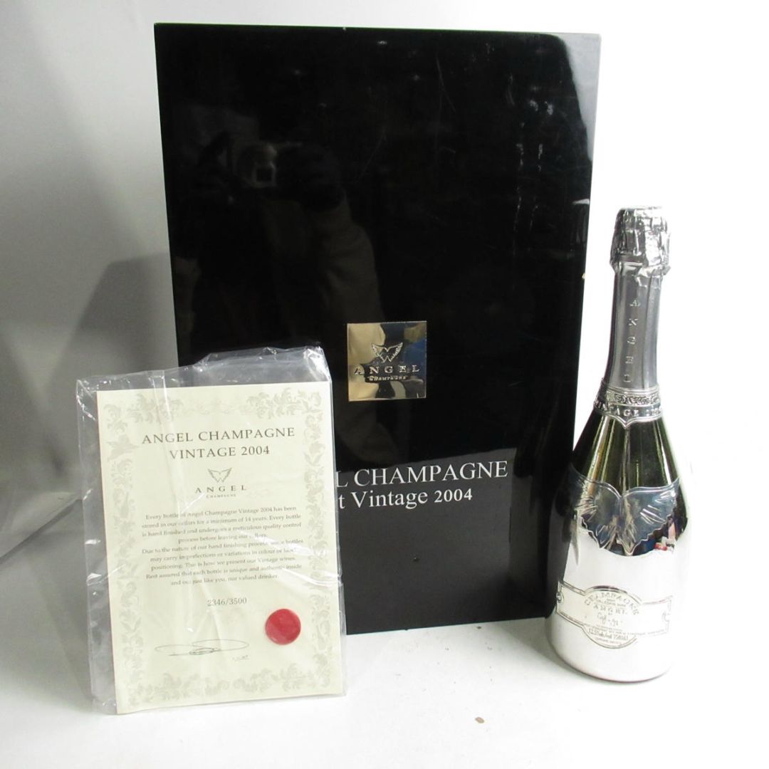 ANGEL VINTEGE CHAMPGNE プラチナ2004 限定版 酒OTOKU / エンジェル