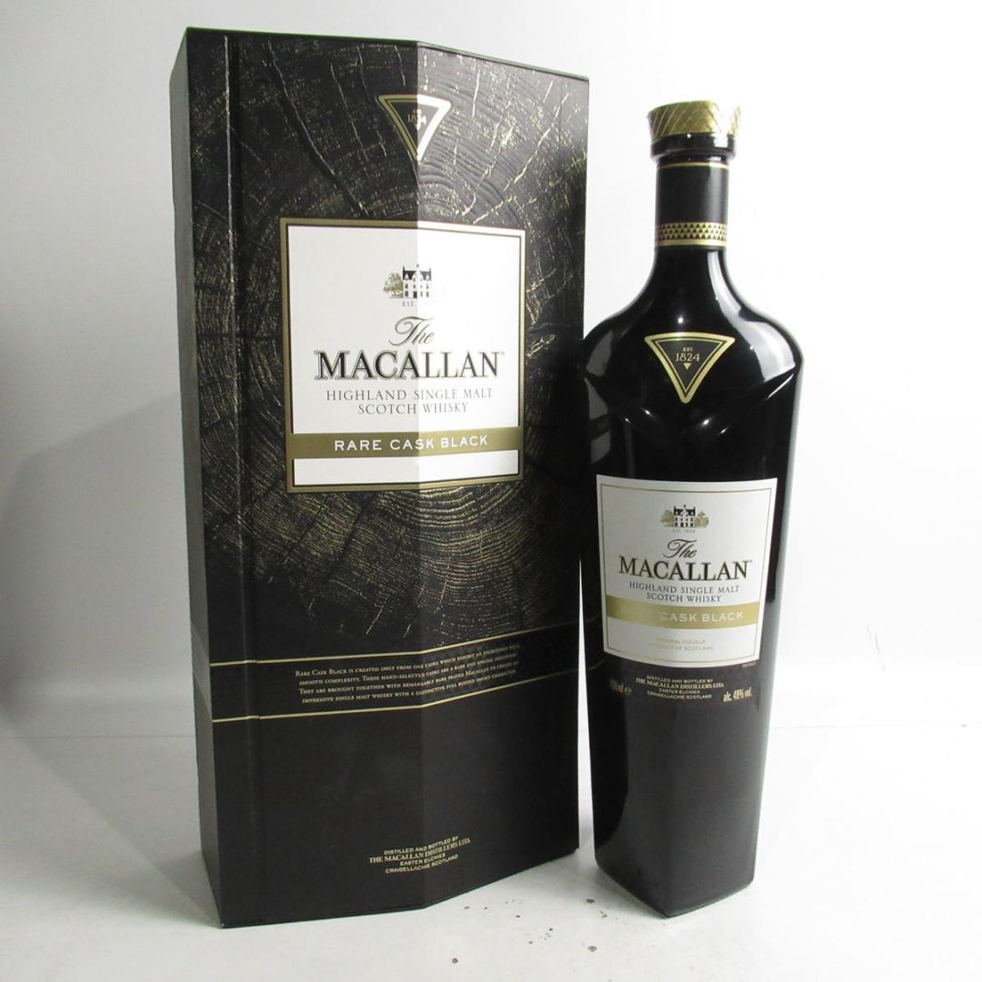新品◆マッカラン レアカスク・ブラック 箱つき MACALLAN（マッカラン）レア カスク ブラック 箱付の通販 | 高級ワイン