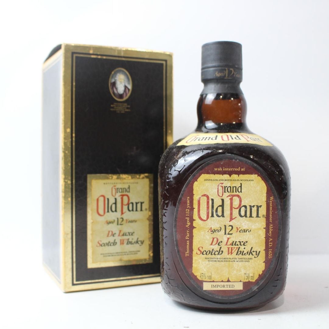 Old Parr オールドパー Grand Old Parr 2本組 オールドパー 送料無料 12年 40度 玉無し 箱付き 750ml×2本 : リカー