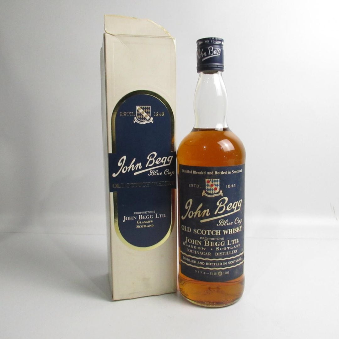 John Begg（ジョン ベッグ）ブルーキャップ 箱付 ※箱破れありの通販