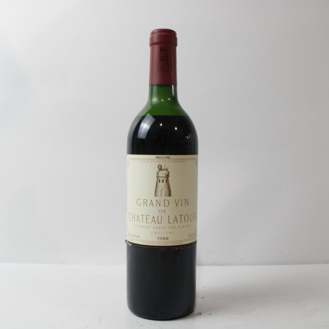CHATEAU LATOUR（シャトー ラトゥール）1988 箱なし ※ラベル傷みあり