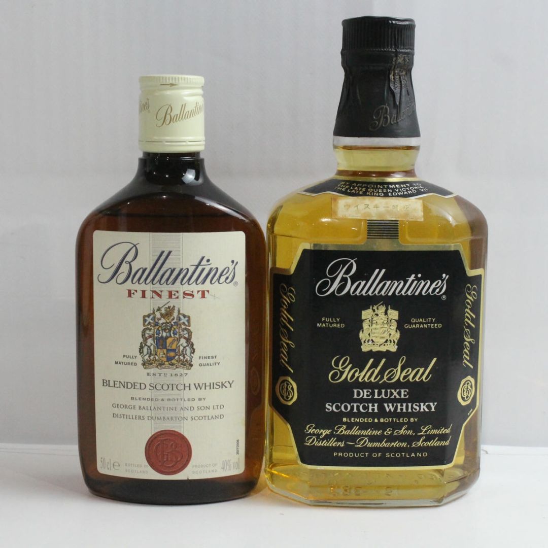 2本セット】Ballantines（バランタイン）各種（ファイネスト 40% 500ml