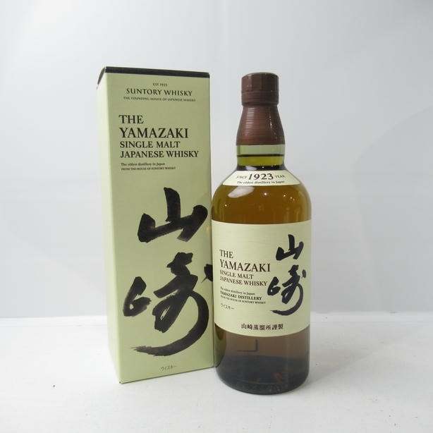 SUNTORY（サントリー）山崎 NV 箱付 ※ラベルキズの通販 | 高級ワイン