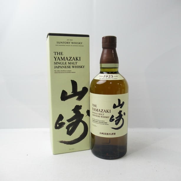 SUNTORY（サントリー）山崎 NV 箱付 ※ラベルキズの通販 | 高級ワイン