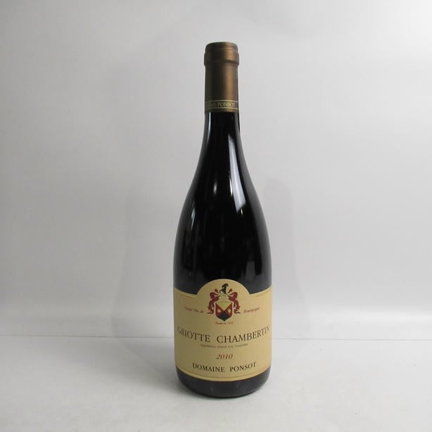 DOMAINE PONSOT（ドメーヌ ポンソ）グリオット シャンベルタン 2010 箱