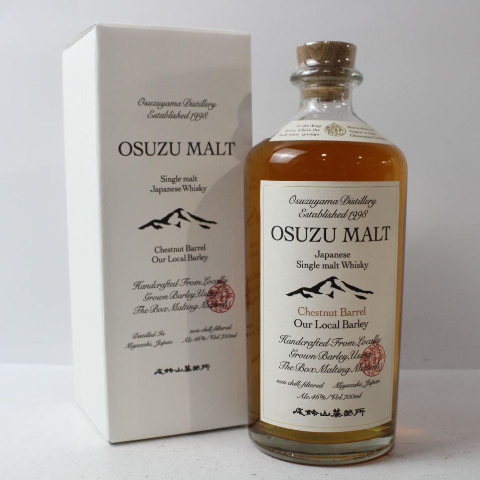 OSUZU MALT（オスズ モルト）尾鈴山蒸留所 チェストナット バレル 箱付