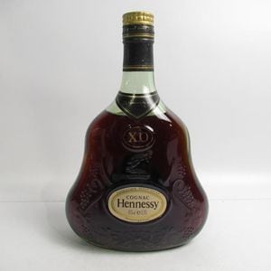 Hennessy（ヘネシー）パラディ 旧 金キャップ クリアボトル 箱付の通販