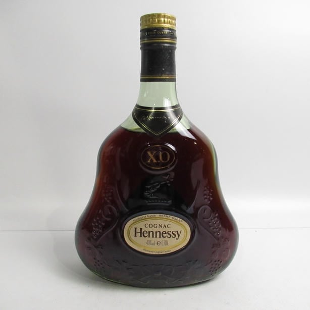 Hennessy（ヘネシー）XO 金キャップ グリーンボトル 箱なしの通販