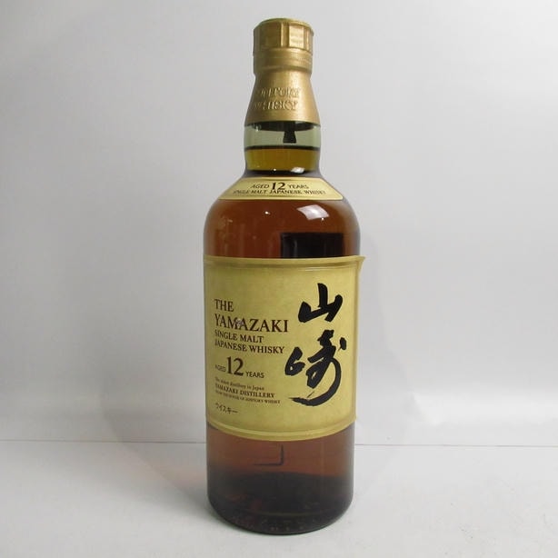 JOYLAB公式通販】SUNTORY（サントリー）山崎 12年 箱なし ※ラベル捲れ