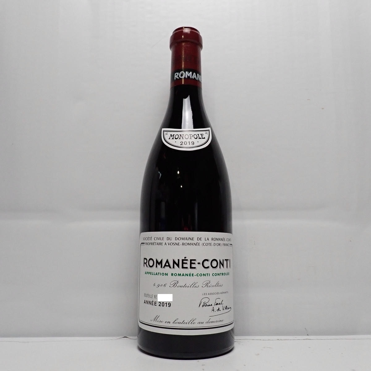 JOYLAB公式通販】DRC ROMANEE-CONTI（ロマネコンティ）2019 ファインズ