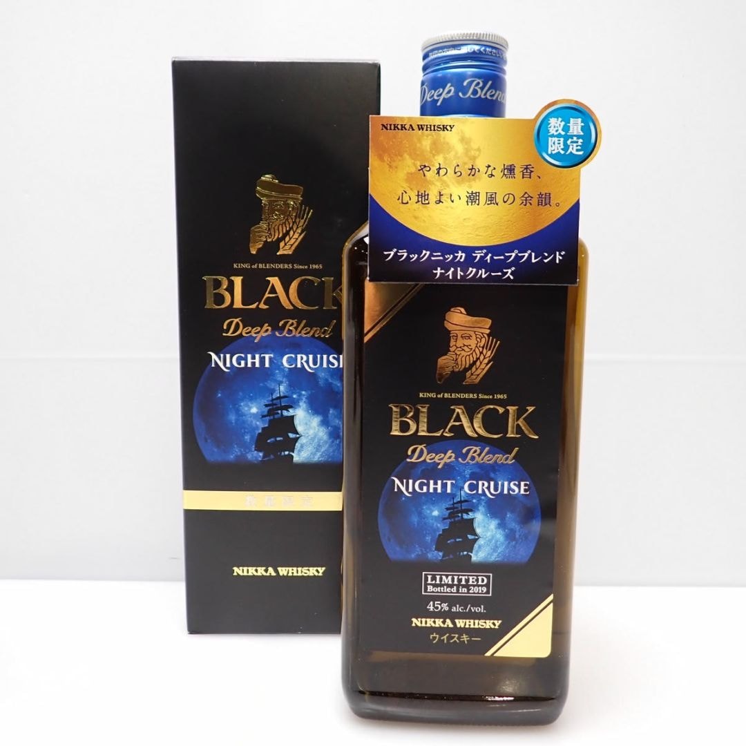 ニッカウイスキー ディープブレンド ナイトクルーズ他 未開栓 箱付 数量限定 NIKKA（ニッカ）ブラックニッカ ディープブレンド ナイトクルーズ