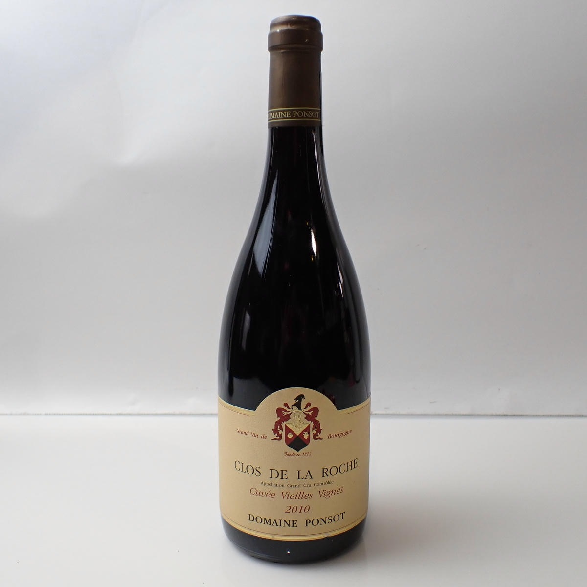 DOMAINE PONSOT（ドメーヌ ポンソ）クロ ド ラ ロッシュ キュヴェ ヴィエイユ ヴィーニュ 2010 箱なし