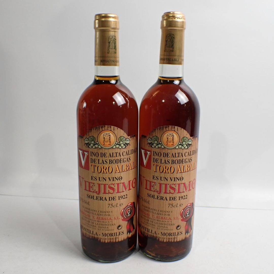 【2本セット】Bodegas Toro Albala（ボデガス トロ アルバラ）アモンティリャード ヴィエヒシモ ソレラ 1922 箱なし
