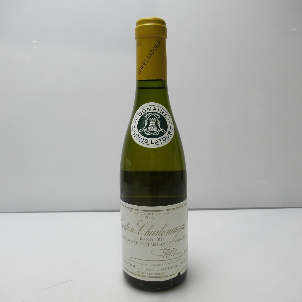 LOUIS LATOUR（ルイ ラトゥール）コルトン シャルルマーニュ グランクリュ 2006 ハーフボトル 375ml 箱なし ※澱あり
