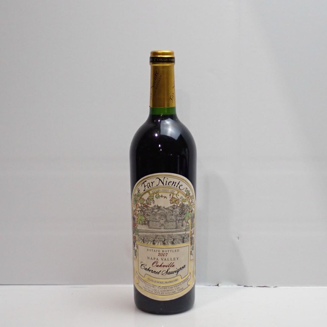 Far Niente（ファー ニエンテ）オークヴィル カベルネソーヴィニヨン 2007 箱なし