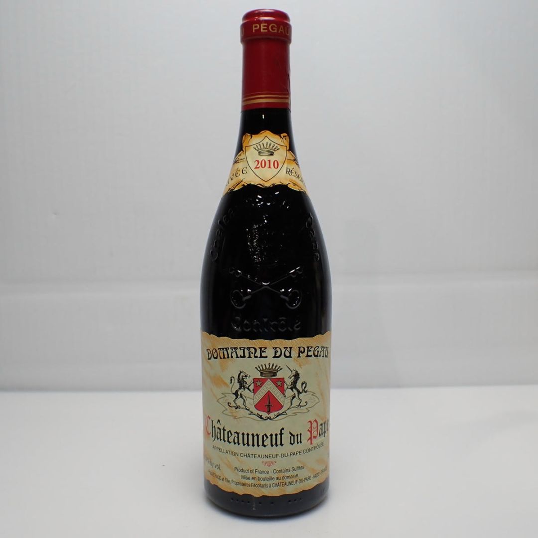 DOMAINE DU PEGAU（ドメーヌ デュ ペゴー）シャトー ヌフ デュ パプ ルージュ 2010 箱なし